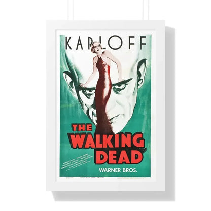 THE WALKING DEAD 1936 - Framed Movie Poster 16″ x 24″ White - The Sticker Space