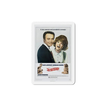 The War Between Men and Women 1972 Movie Poster Refrigerator Magnet 5 Inch - The Sticker Space