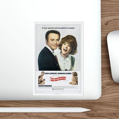 The War Between Men and Women 1972 Movie Poster STICKER Vinyl Die-Cut Decal-The Sticker Space