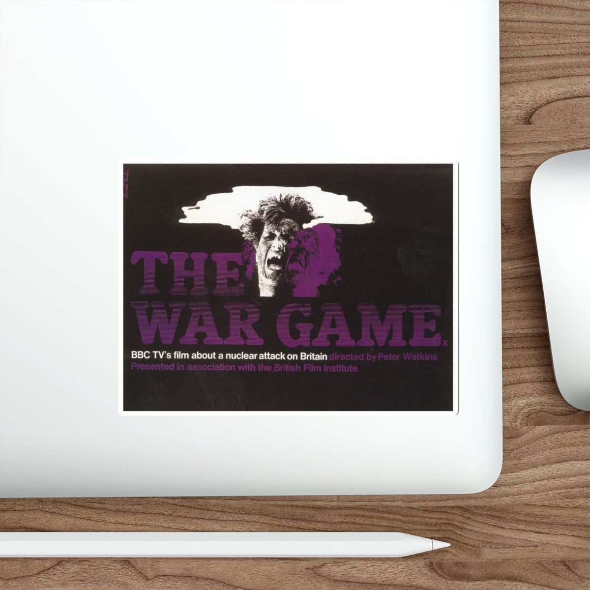 THE WAR GAME 1966 Movie Poster STICKER Vinyl Die-Cut Decal-The Sticker Space