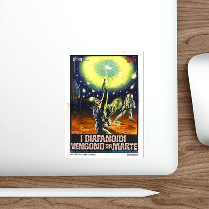 THE WAR OF THE PLANETS 1966 Movie Poster STICKER Vinyl Die-Cut Decal-The Sticker Space