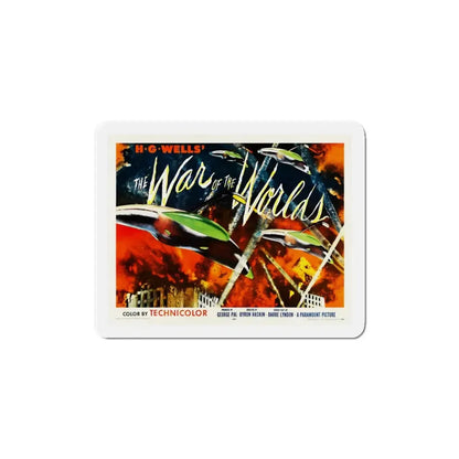 The War of the Worlds 1953 v2 Movie Poster Refrigerator Magnet 6 Inch - The Sticker Space