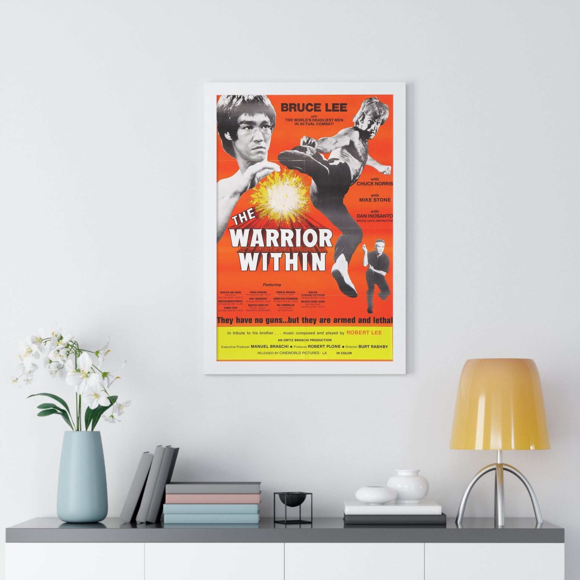 THE WARRIOR WITHIN 1977 - Framed Movie Poster-The Sticker Space