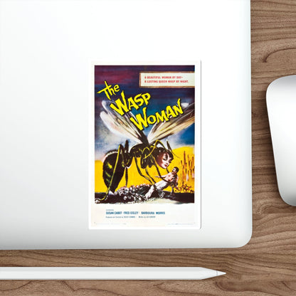 THE WASP WOMAN 1959 Movie Poster STICKER Vinyl Die-Cut Decal-The Sticker Space