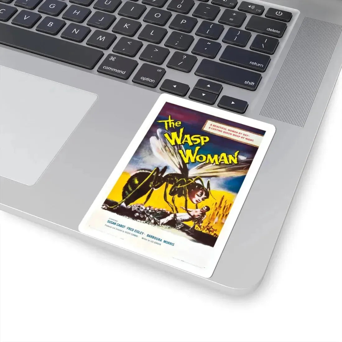 THE WASP WOMAN 1959 Movie Poster - STICKER Vinyl Kiss-Cut Decal - The Sticker Space