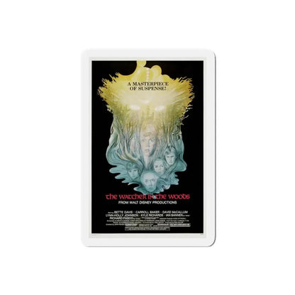 THE WATCHER IN THE WOODS 1980 Movie Poster - Refrigerator Magnet 6 Inch Die-Cut - The Sticker Space