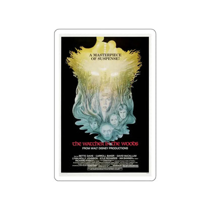THE WATCHER IN THE WOODS 1980 Movie Poster STICKER Vinyl Die-Cut Decal 4 Inch - The Sticker Space