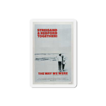 The Way We Were 1973 Movie Poster Die-Cut Magnet-2" x 2"-The Sticker Space