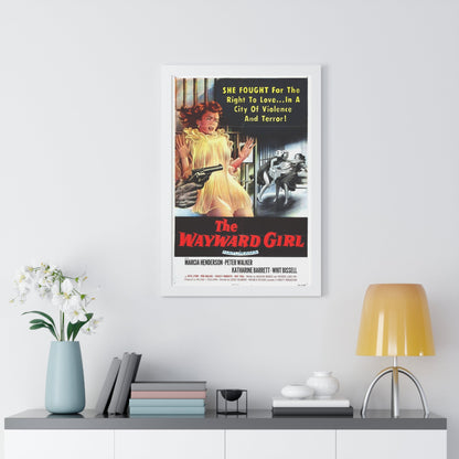 THE WAYWARD GIRL 1959 - Framed Movie Poster-The Sticker Space