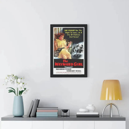 THE WAYWARD GIRL 1959 - Framed Movie Poster - The Sticker Space