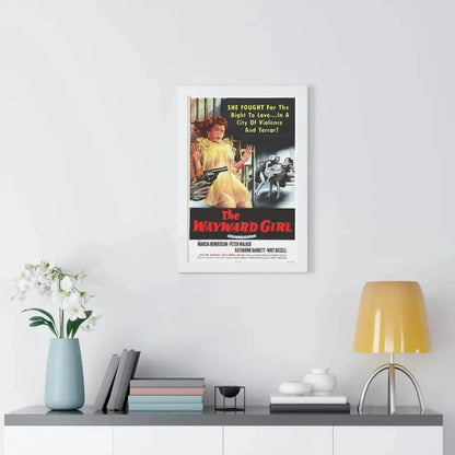 THE WAYWARD GIRL 1959 - Framed Movie Poster - The Sticker Space