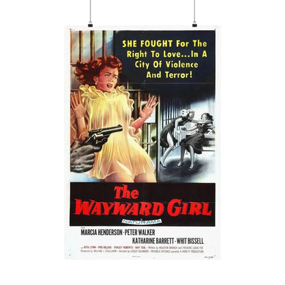 THE WAYWARD GIRL 1959 - Paper Movie Poster 24″ x 36″ Matte - The Sticker Space