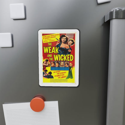 THE WEAK AND THE WICKED 1954 Movie Poster - Refrigerator Magnet