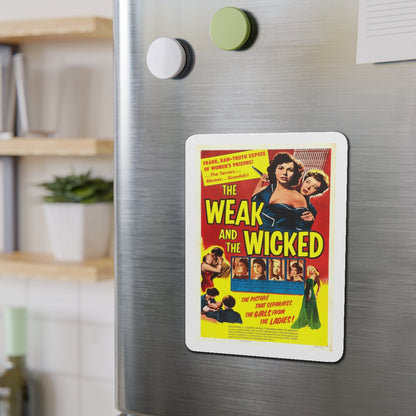 THE WEAK AND THE WICKED 1954 Movie Poster - Refrigerator Magnet