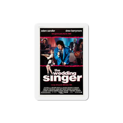 The Wedding Singer 1998 Movie Poster Refrigerator Magnet 3 Inch - The Sticker Space