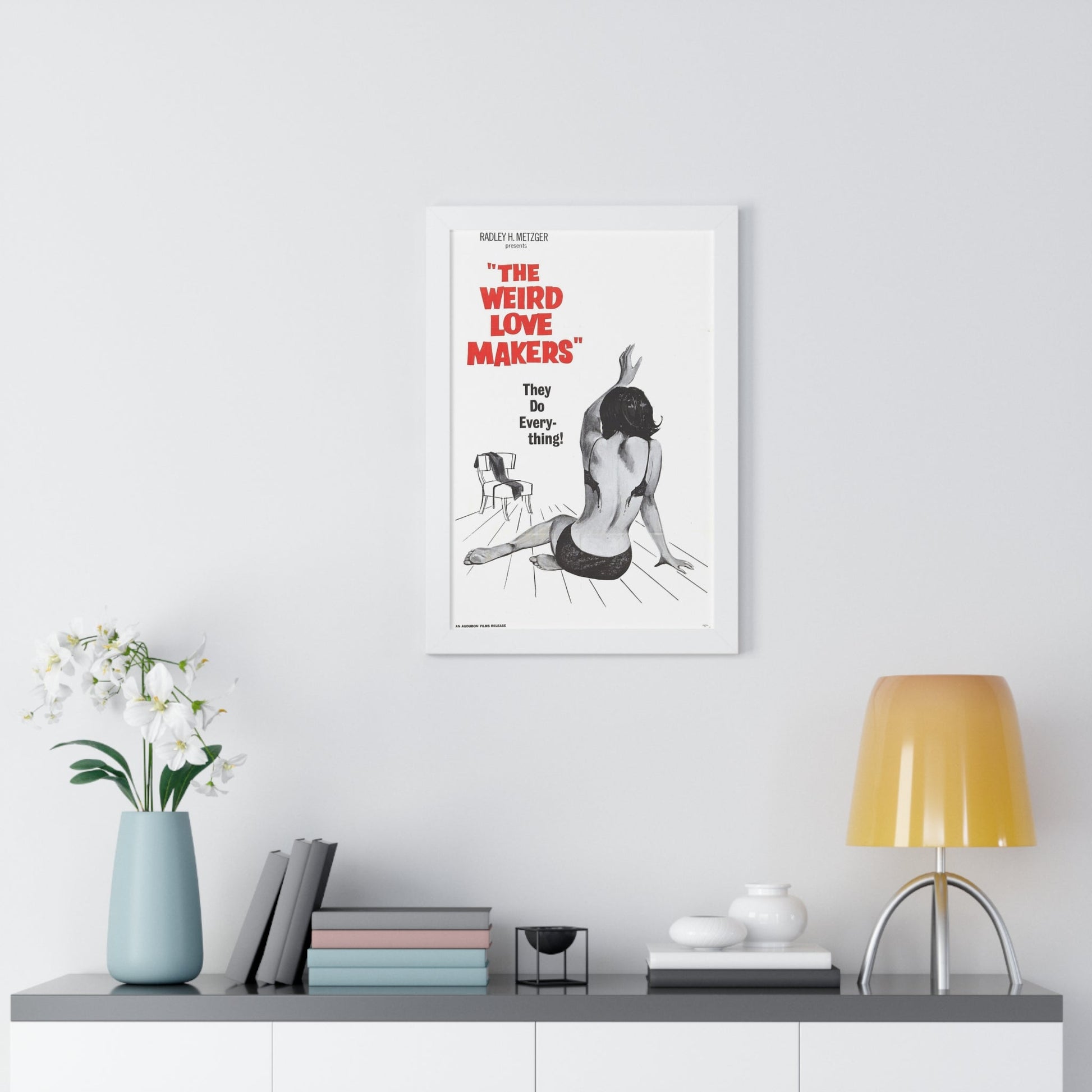 THE WEIRD LOVE MAKERS 1963 - Framed Movie Poster-The Sticker Space