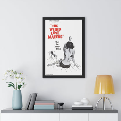 THE WEIRD LOVE MAKERS 1963 - Framed Movie Poster-The Sticker Space