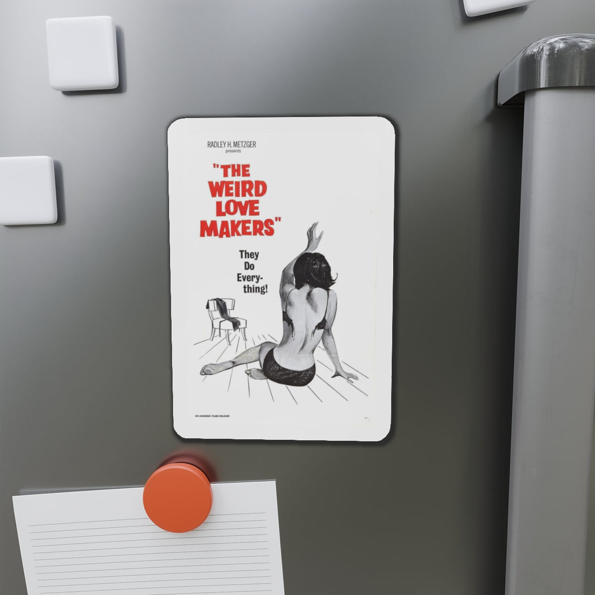 THE WEIRD LOVE MAKERS 1963 Movie Poster - Refrigerator Magnet