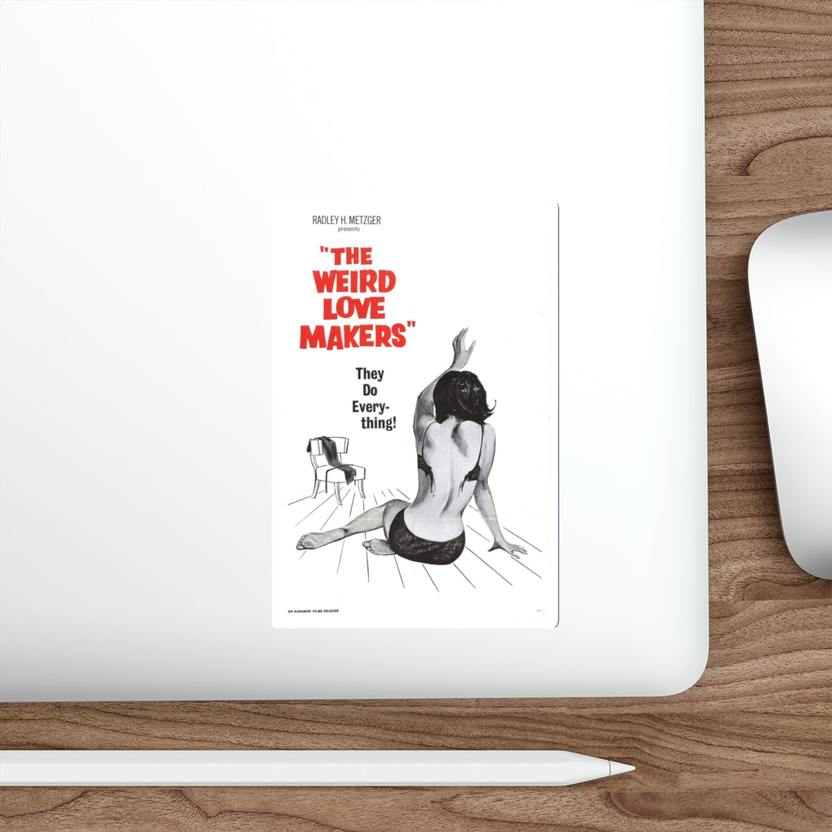 THE WEIRD LOVE MAKERS 1963 Movie Poster STICKER Vinyl Die-Cut Decal-The Sticker Space