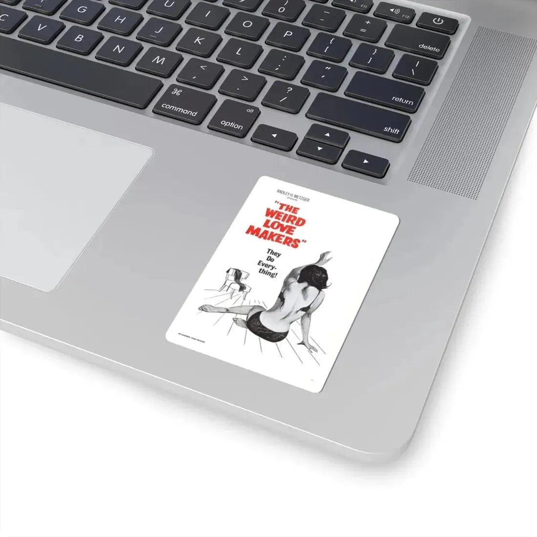 THE WEIRD LOVE MAKERS 1963 Movie Poster - STICKER Vinyl Kiss-Cut Decal - The Sticker Space