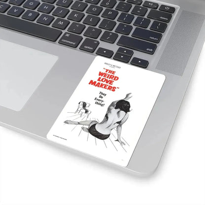 THE WEIRD LOVE MAKERS 1963 Movie Poster - STICKER Vinyl Kiss-Cut Decal - The Sticker Space