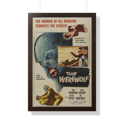 THE WEREWOLF 1956 - Framed Movie Poster-20" x 30"-The Sticker Space