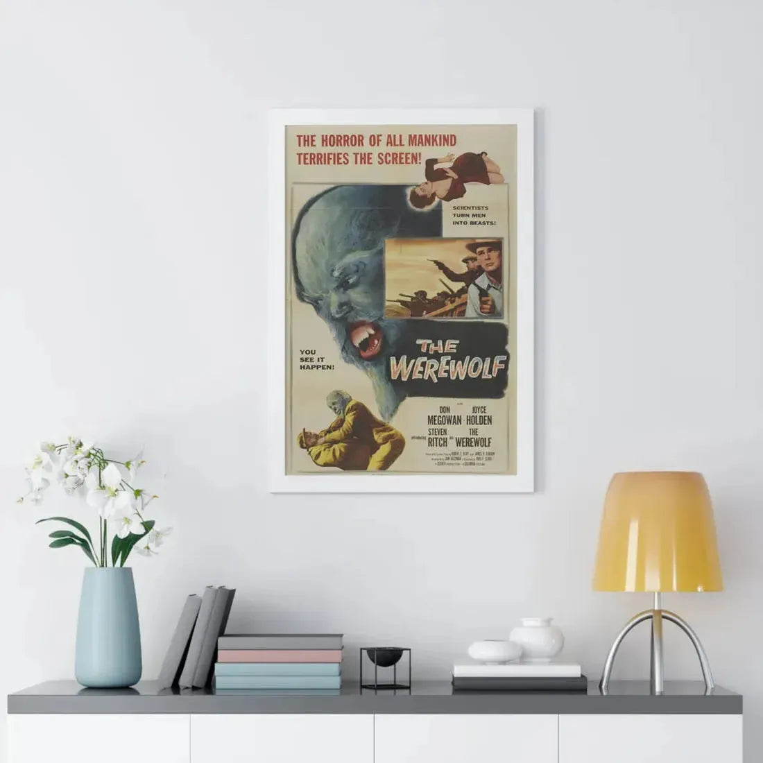 THE WEREWOLF 1956 - Framed Movie Poster - The Sticker Space