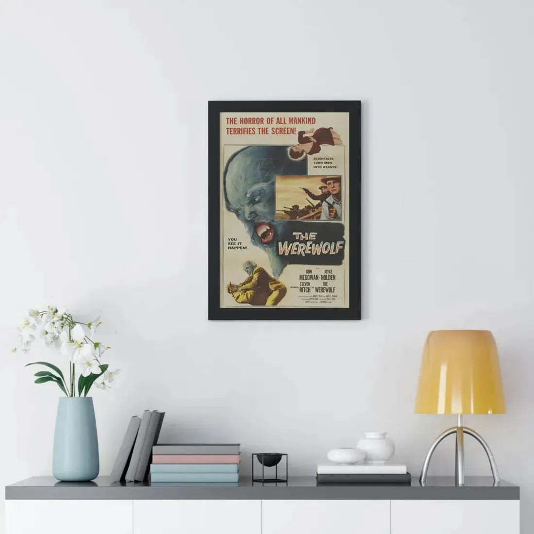 THE WEREWOLF 1956 - Framed Movie Poster - The Sticker Space