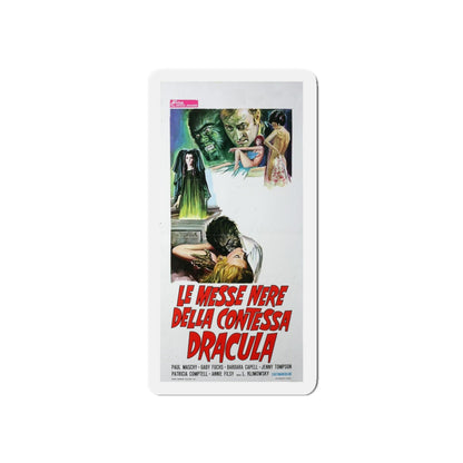 THE WEREWOLF VS THE VAMPIRE WOMAN (ITALIAN) 2 1971 Movie Poster - Refrigerator Magnet-5" x 5"-The Sticker Space