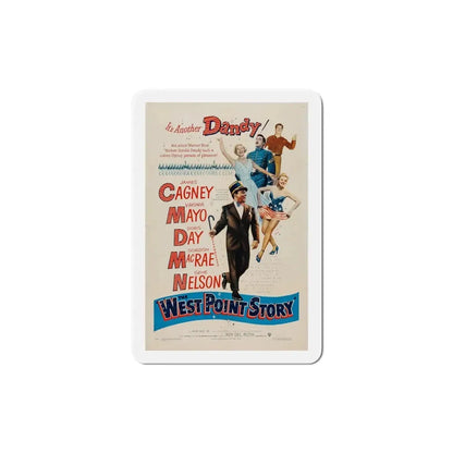 The West Point Story 1950 Movie Poster Refrigerator Magnet 5 Inch - The Sticker Space