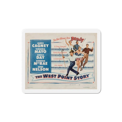 The West Point Story 1950 v2 Movie Poster Refrigerator Magnet 2 Inch - The Sticker Space