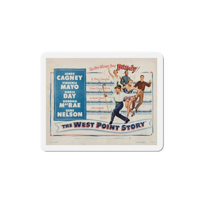 The West Point Story 1950 v2 Movie Poster Refrigerator Magnet 4 Inch - The Sticker Space