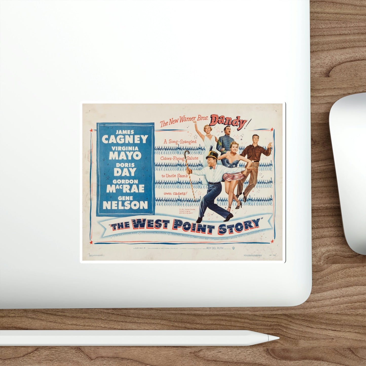 The West Point Story 1950 v2 Movie Poster STICKER Vinyl Die-Cut Decal-The Sticker Space