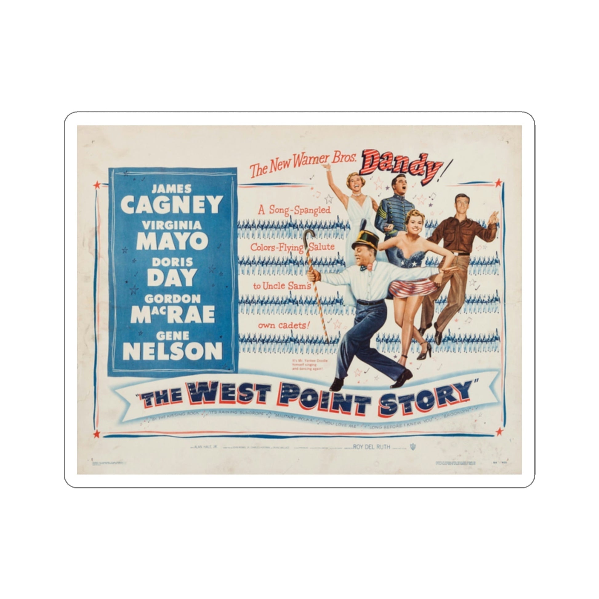 The West Point Story 1950 v2 Movie Poster STICKER Vinyl Die-Cut Decal-2 Inch-The Sticker Space