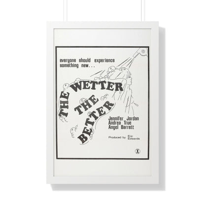 THE WETTER THE BETTER 1975 - Framed Movie Poster-20" x 30"-The Sticker Space