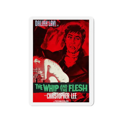 THE WHIP AND THE FLESH (THE WHIP AND THE BODY) 1963 Movie Poster - Refrigerator Magnet 2 Inch Die-Cut - The Sticker Space