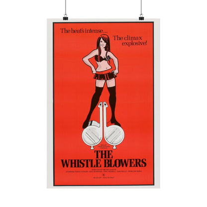 THE WHISTLE BLOWERS 1975 - Paper Movie Poster-16″ x 24″-The Sticker Space