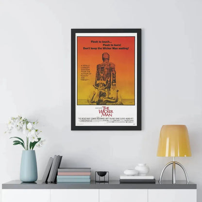 THE WICKER MAN 1973 - Framed Movie Poster - The Sticker Space