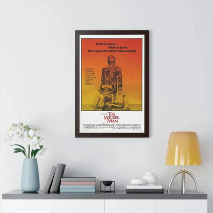 THE WICKER MAN 1973 - Framed Movie Poster - The Sticker Space