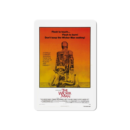 THE WICKER MAN 1973 Movie Poster - Refrigerator Magnet-6 × 6"-The Sticker Space