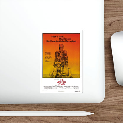 THE WICKER MAN 1973 Movie Poster STICKER Vinyl Die-Cut Decal-The Sticker Space