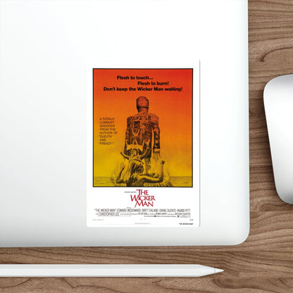 THE WICKER MAN 1973 Movie Poster STICKER Vinyl Die-Cut Decal-The Sticker Space