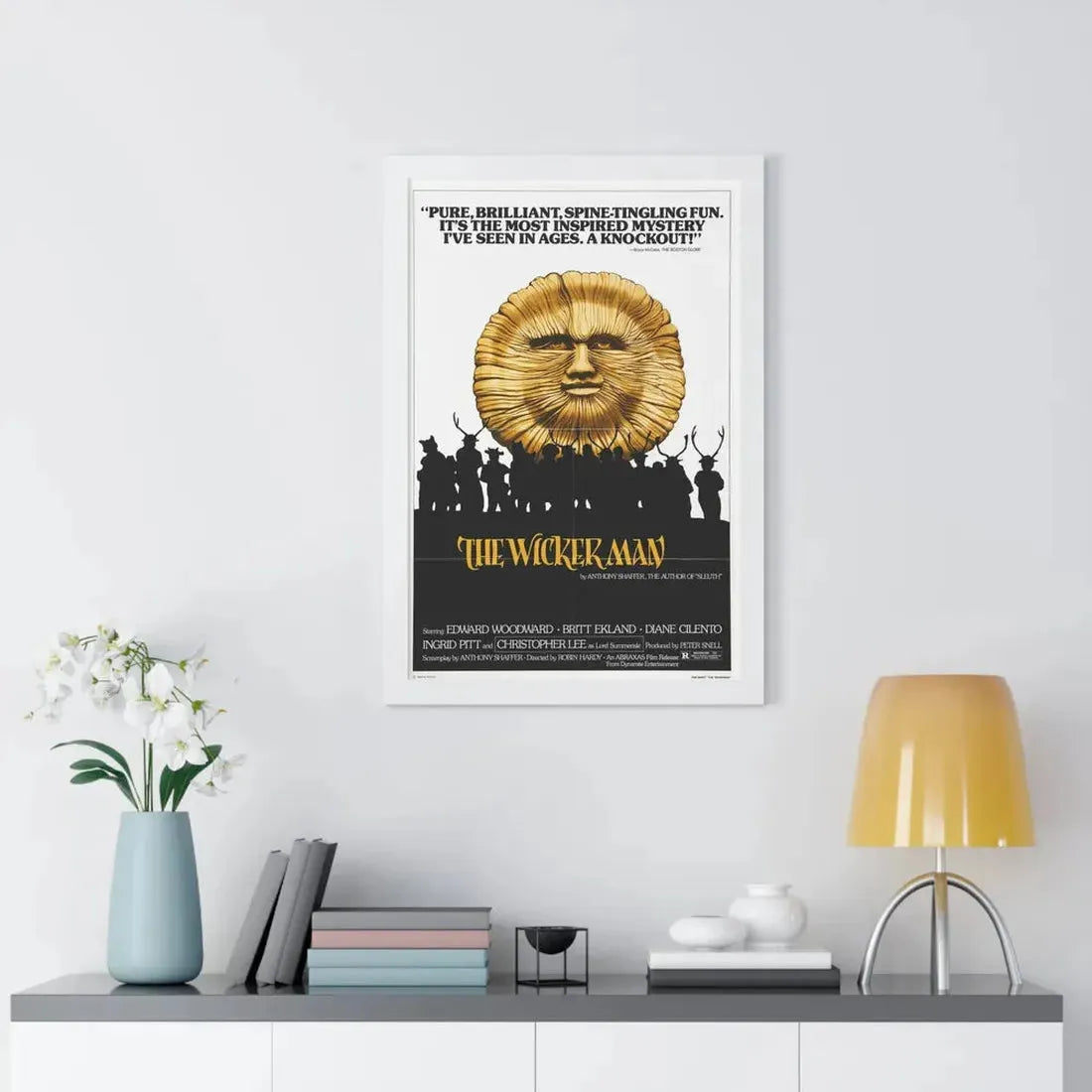 THE WICKER MAN (2) 1973 - Framed Movie Poster - The Sticker Space