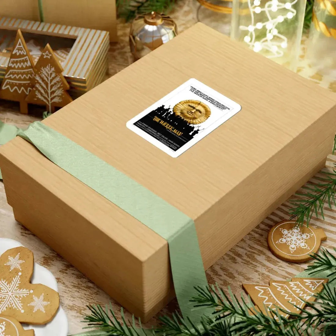 THE WICKER MAN (2) 1973 Movie Poster - STICKER Vinyl Kiss-Cut Decal - The Sticker Space