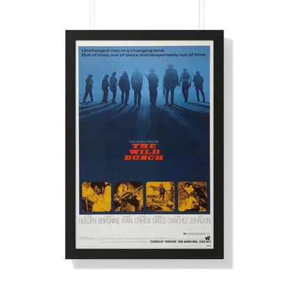 THE WILD BUNCH 1969 - Framed Movie Poster 20" x 30" Black - The Sticker Space