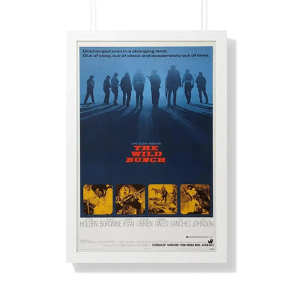 THE WILD BUNCH 1969 - Framed Movie Poster 20" x 30" White - The Sticker Space