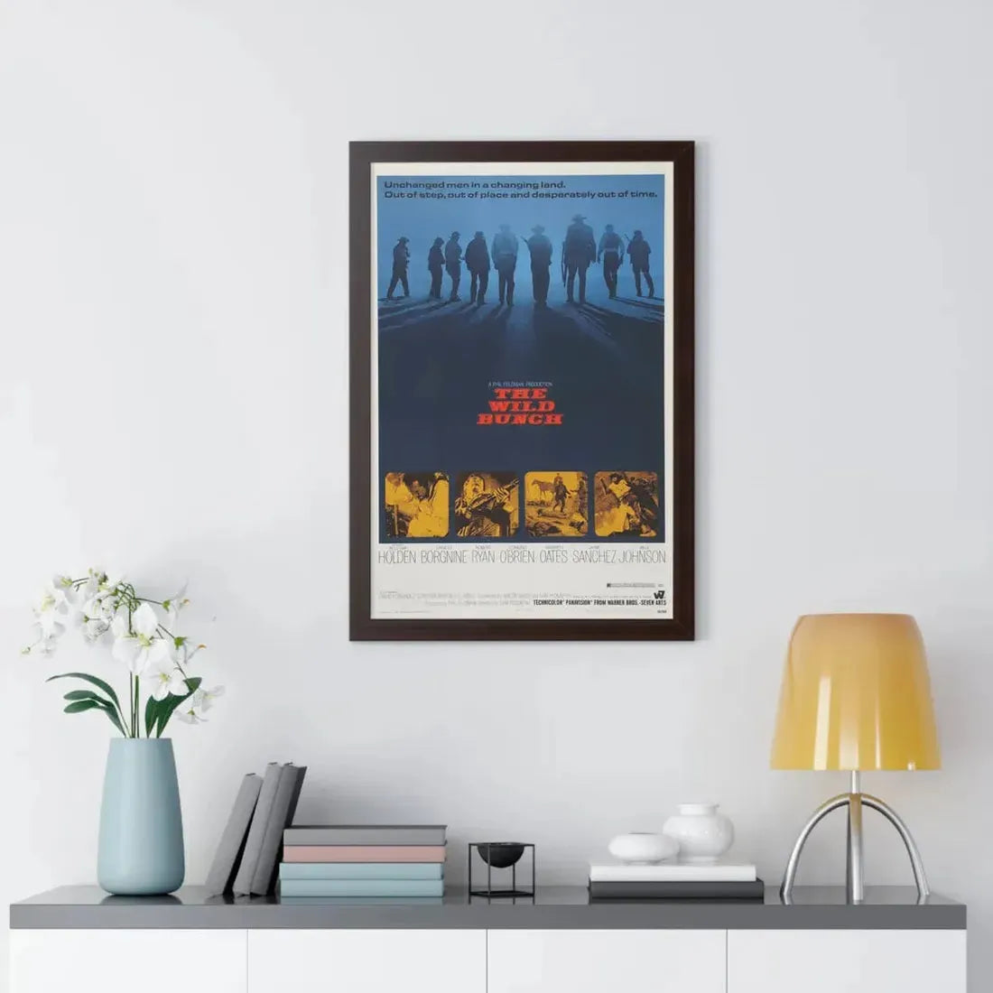 THE WILD BUNCH 1969 - Framed Movie Poster - The Sticker Space