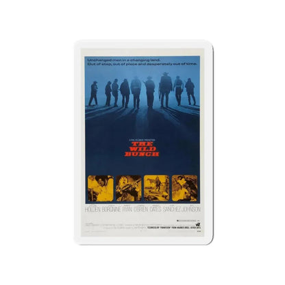 THE WILD BUNCH 1969 Movie Poster - Refrigerator Magnet 4 Inch Die-Cut - The Sticker Space
