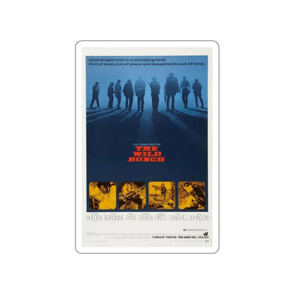 THE WILD BUNCH 1969 Movie Poster STICKER Vinyl Die-Cut Decal 3 Inch - The Sticker Space