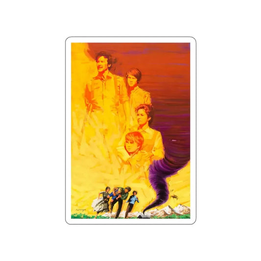 The Wild Country, 1970 (Magazine Illustration) STICKER Vinyl Die-Cut Decal White Die-Cut 2 Inch - The Sticker Space